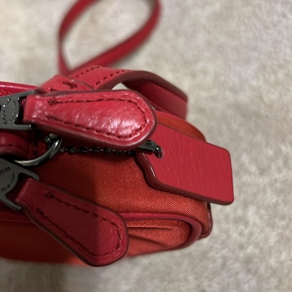 Coach Vibrant Red Crossbody Bag - Picture 4 of 4